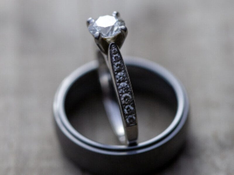 A round brilliant diamond solitaire ring — choosing a diamond shape