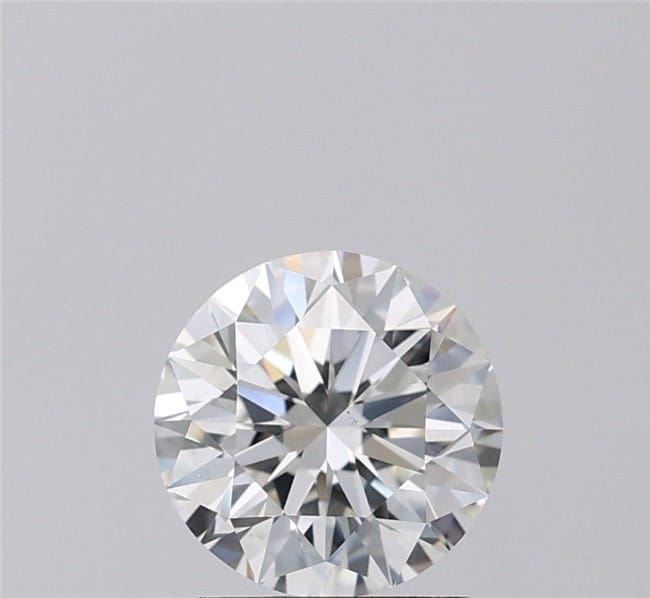 1.50 carat round cut diamond, H color, VS1 clarity — face-up view
