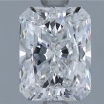 1.51 carat radiant cut diamond, G color, VS1 clarity — face-up view