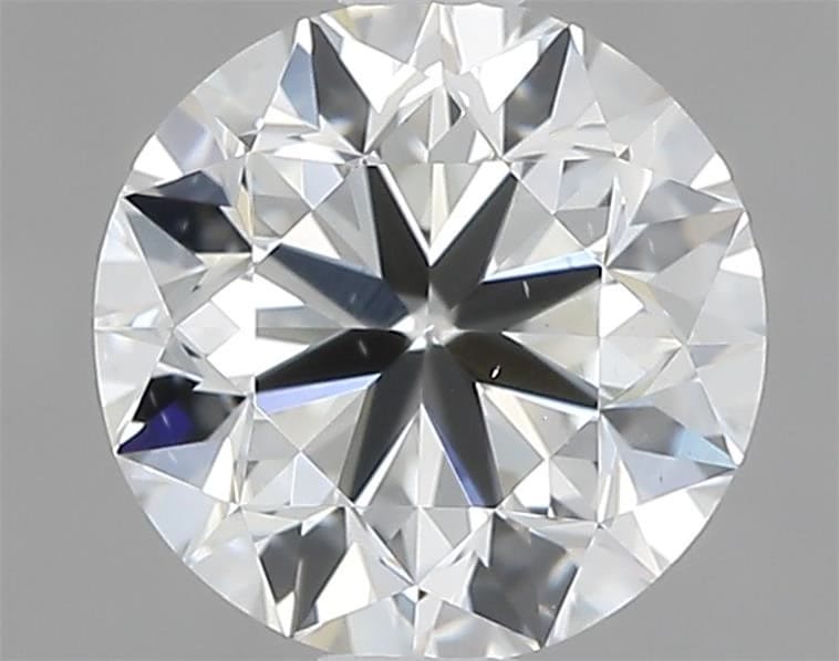 1.06 carat round cut diamond, G color, VS1 clarity — face-up view