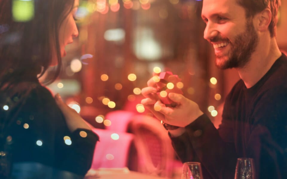 A marriage proposal — deciding how much to spend on an engagement ring