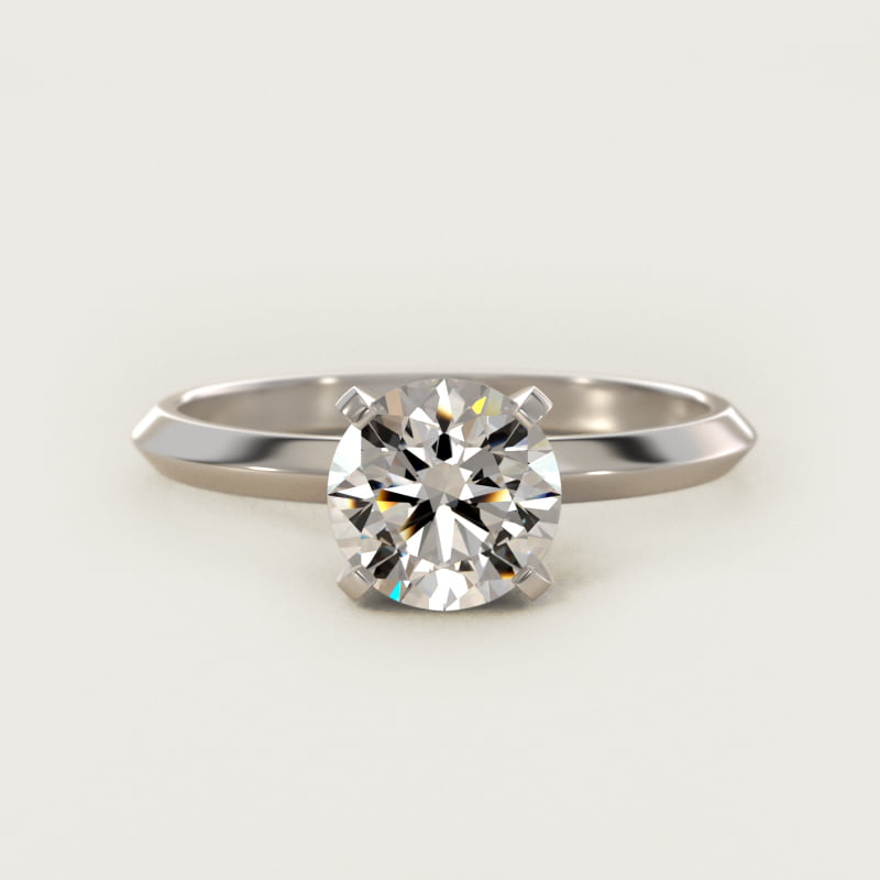 Platinum diamond engagement ring, diamonds.com.lb Beirut